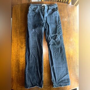 Abercrombie and Fitch curve love 90’s relaxed Jean high rise